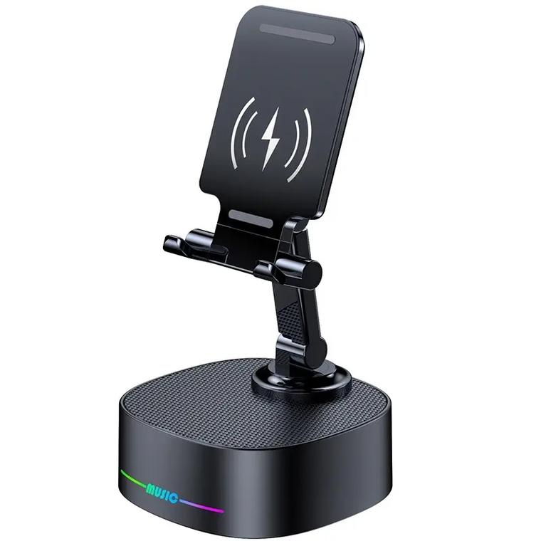 跨境热卖三合一！蓝牙音箱+手机支架+无线充，源头工厂揭秘爆款背后的硬实力